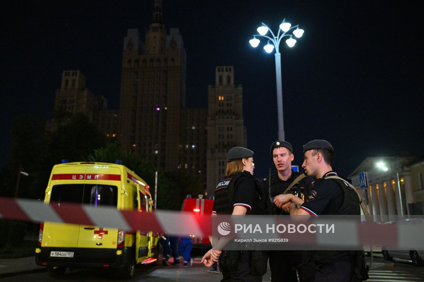 У ресторана Balzi Rossi на Кудринской площади произошел подрыв СВУ