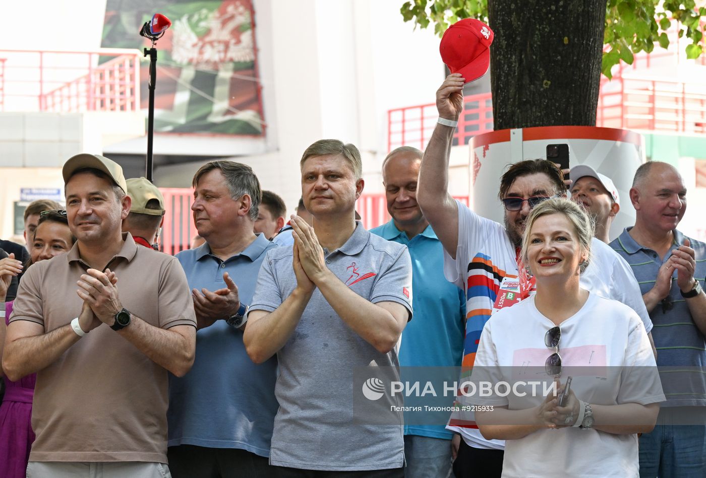 Празднование Дня железнодорожника в Москве