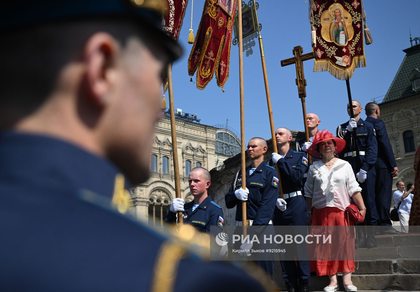 Торжества в Москве в Ильин день