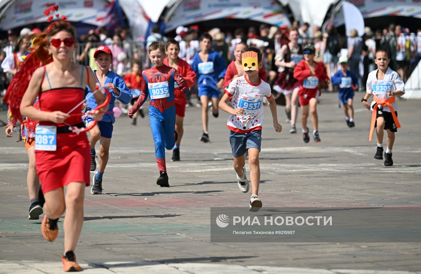 Празднование Дня железнодорожника в Москве