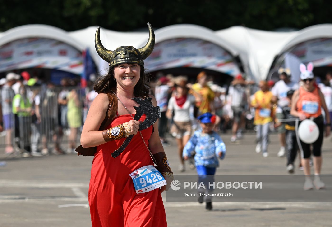 Празднование Дня железнодорожника в Москве