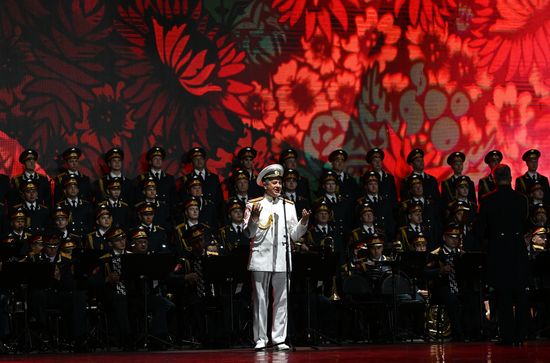 Первый всероссийский музыкальный фестиваль советской песни "Голоса наследников" в Москве