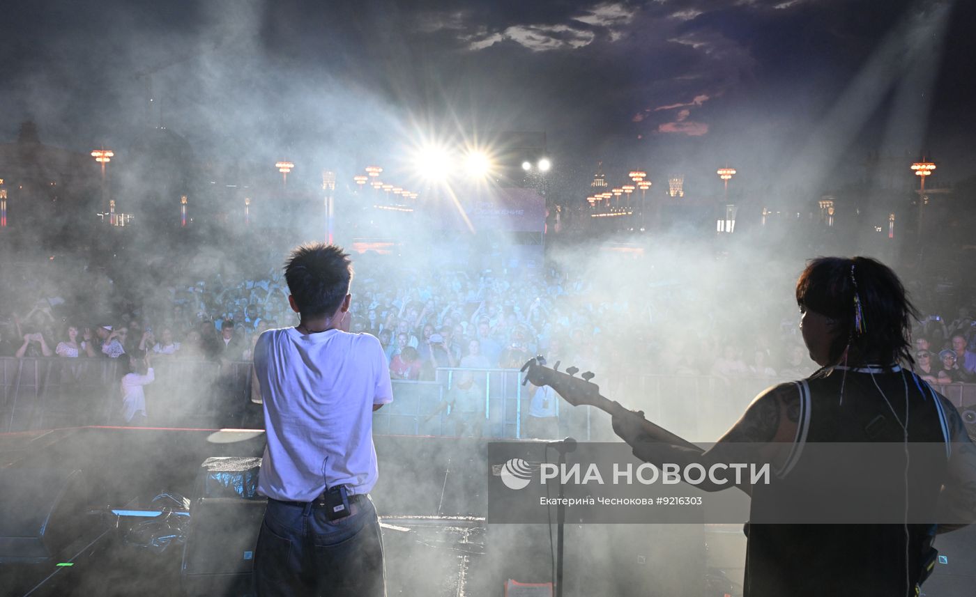 Российско-китайский рок-фестиваль "NAMI" в Москве
