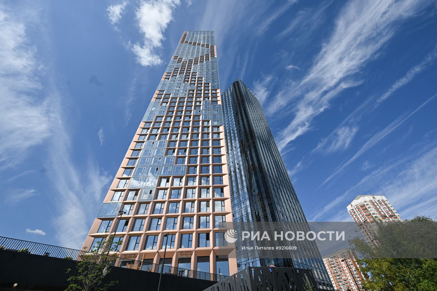 Строительство ЖК "Левел Мичуринский" в Москве