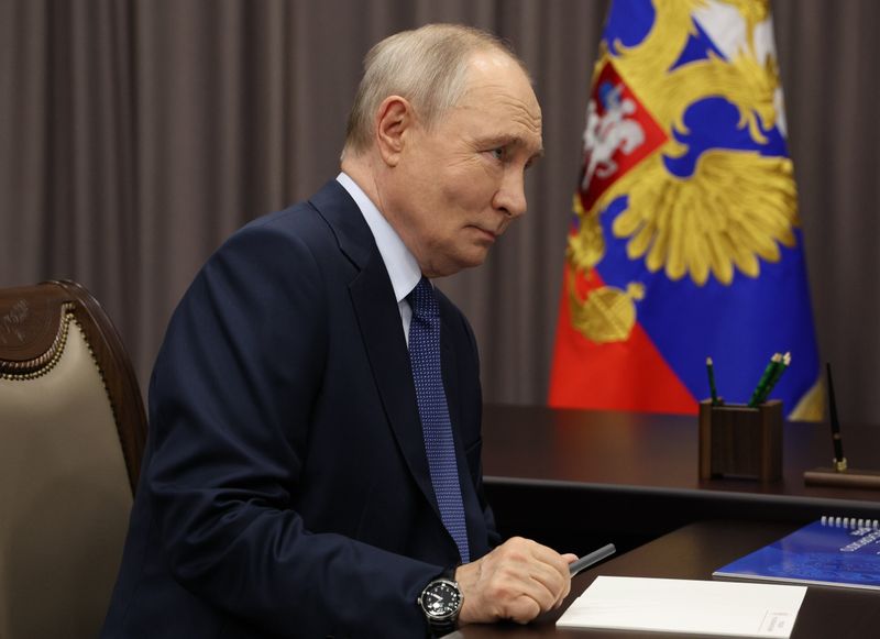 Рабочая поездка президента Владимира Путина в Красноярск