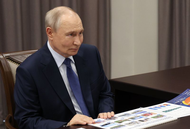 Рабочая поездка президента Владимира Путина в Красноярск