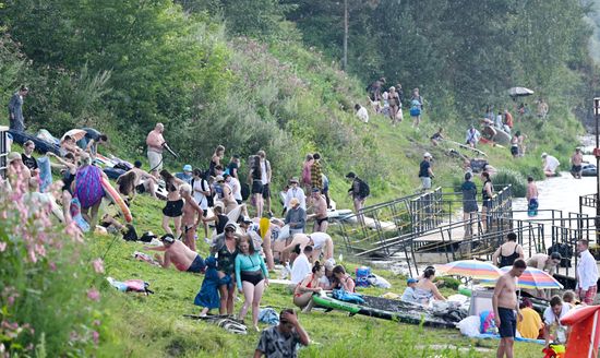 Жаркая погода в Красноярске
