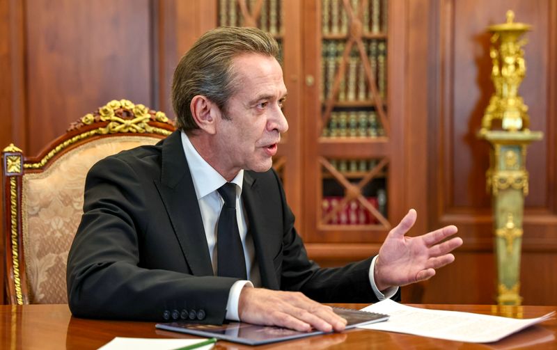 Встреча президента Владимира Путина с председателем Союза театральных деятелей РФ Владимиром Машковым