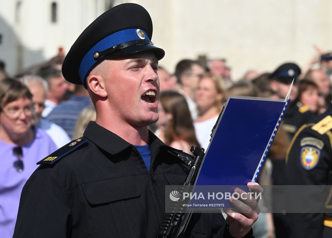 Военная присяга молодого пополнения Президентского полка ФСО России 