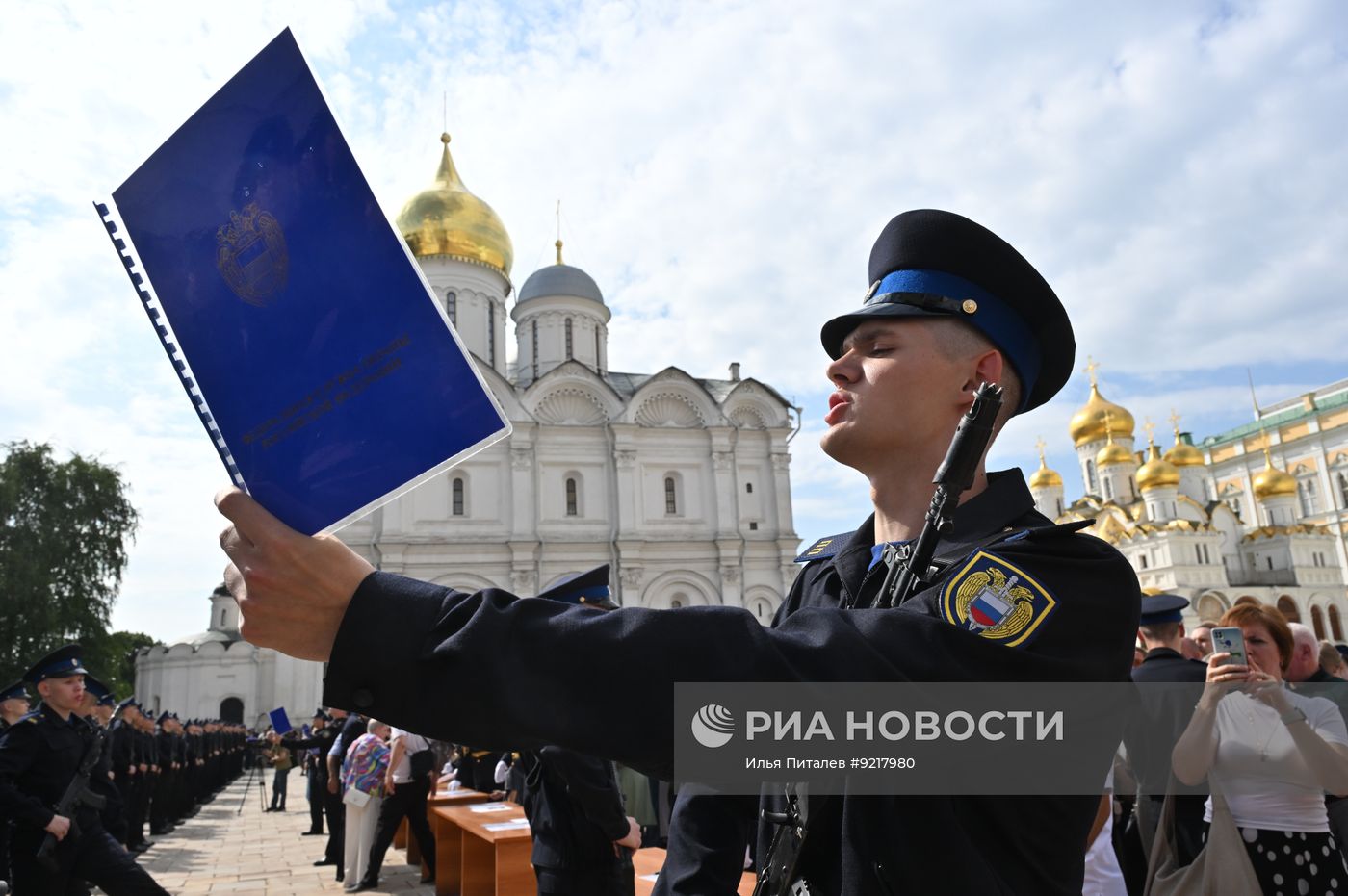 Военная присяга молодого пополнения Президентского полка ФСО России 