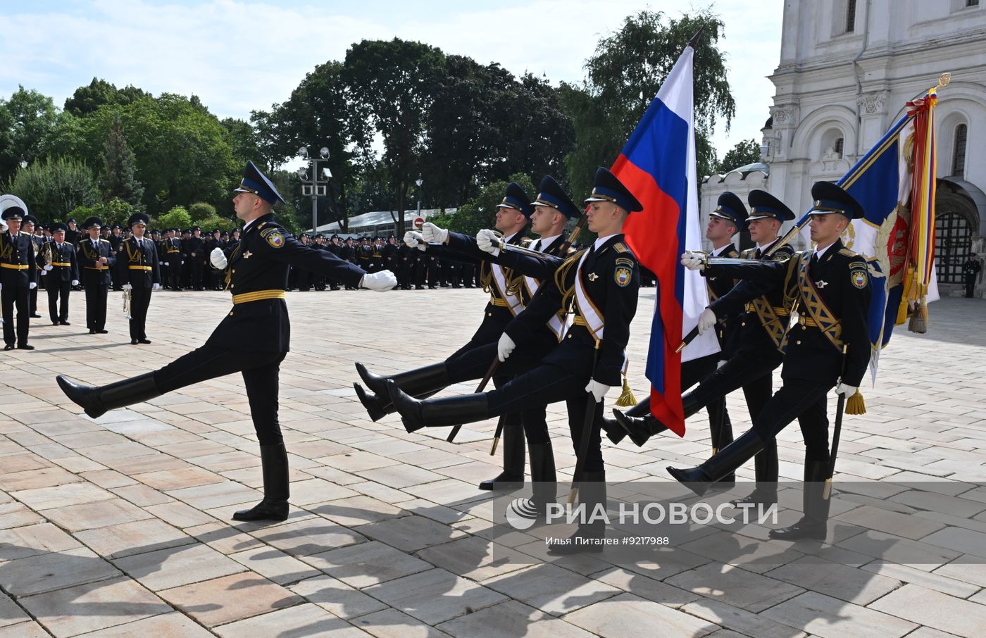 Военная присяга молодого пополнения Президентского полка ФСО России