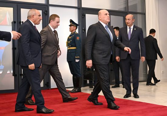 Визит премьер-министра Михаила Мишустина в Киргизию