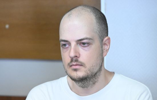 Заседание суда по делу экс-директора издательства Popcorn Books Дмитрия Протопопова в Москве