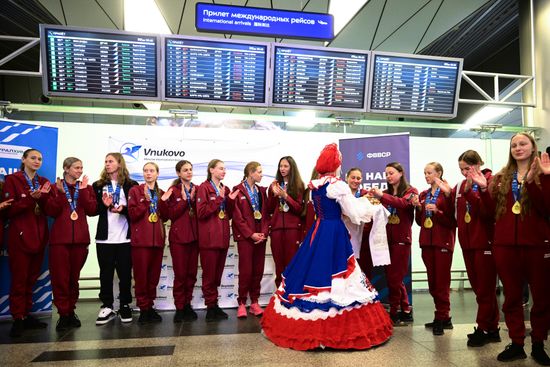 Возвращение сборной России по синхронному плаванию с ЧЕ-2026 по водным видам спорта
