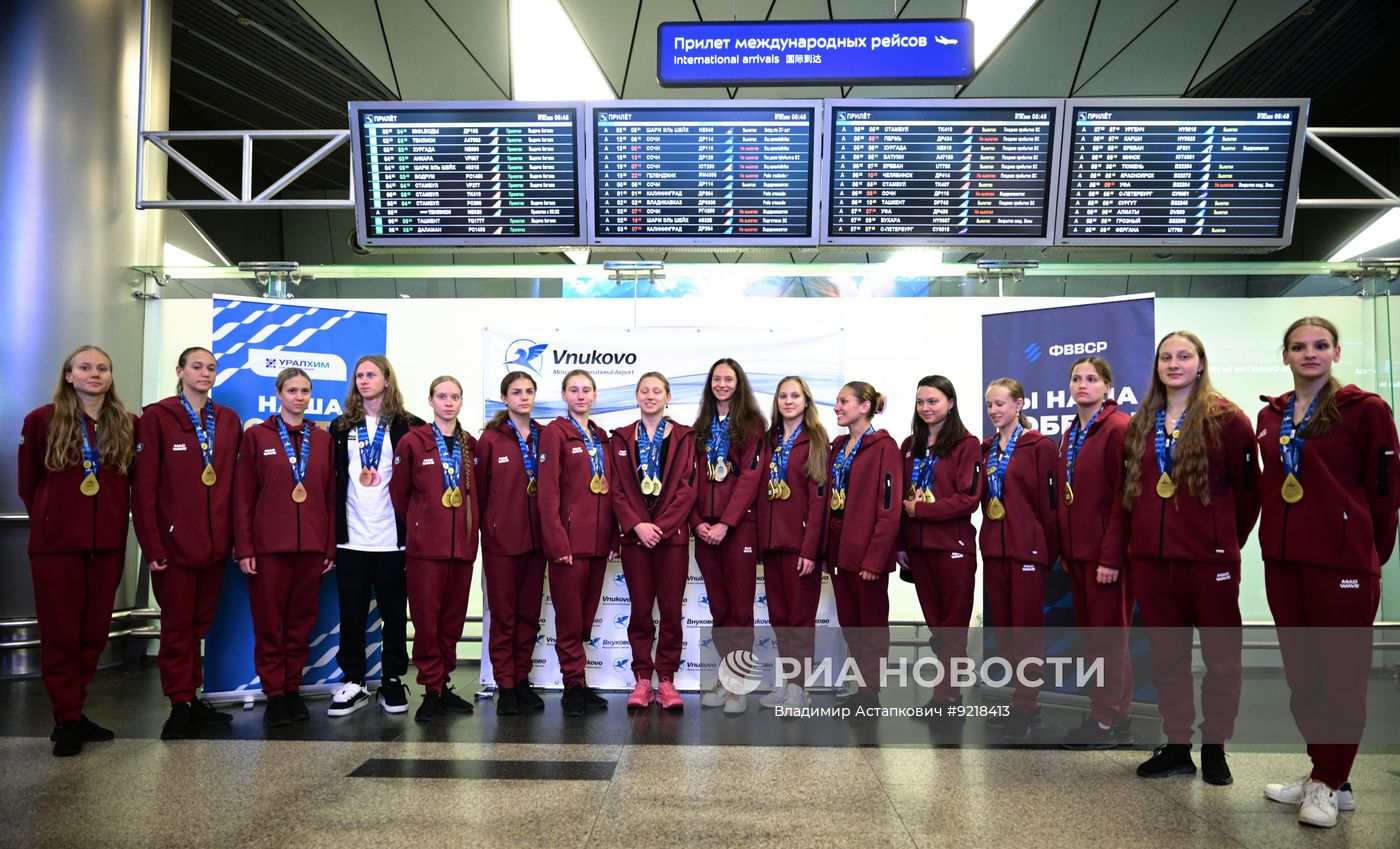 Возвращение сборной России по синхронному плаванию с ЧЕ-2026 по водным видам спорта