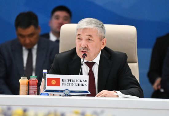 Заседание Евразийского межправительственного совета в Киргизии