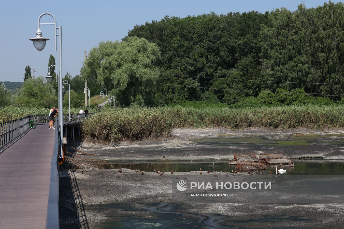 Обмеление рек в Белгороде