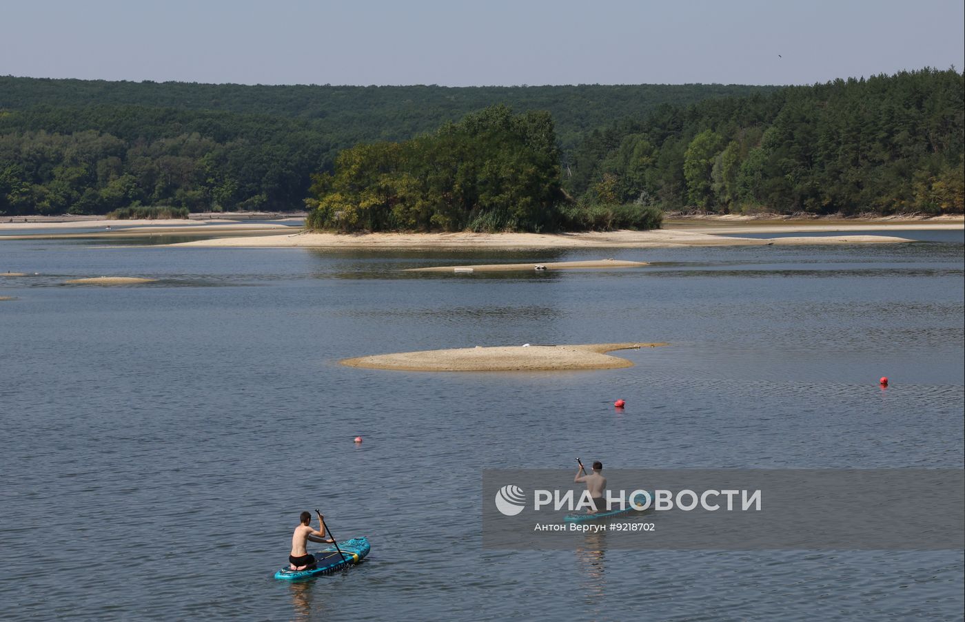 Обмеление рек в Белгороде