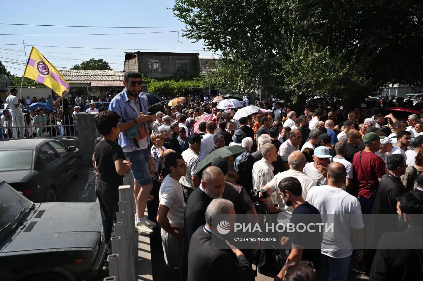 Заседание суда по делу Верховного патриарха и католикоса всех армян Гарегина II и шести епископов