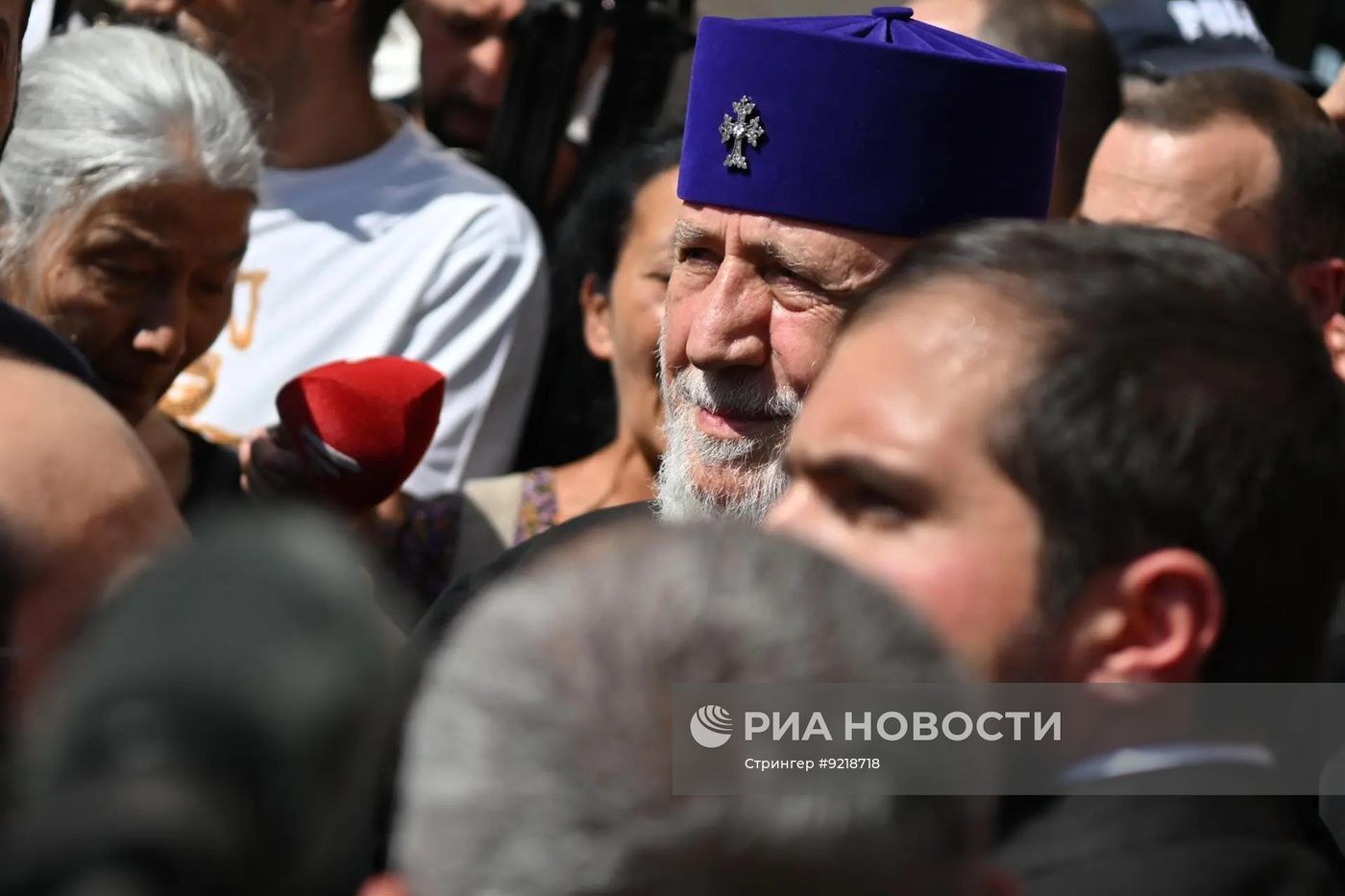 Заседание суда по делу Верховного патриарха и католикоса всех армян Гарегина II и шести епископов