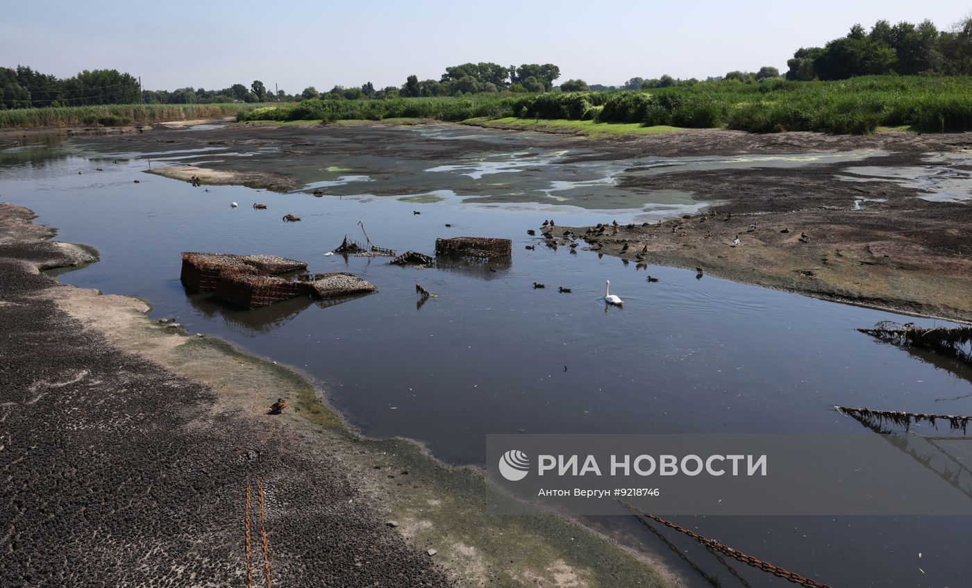 Обмеление рек в Белгороде