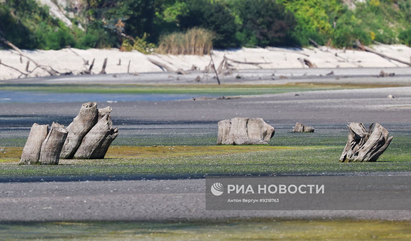 Обмеление рек в Белгороде