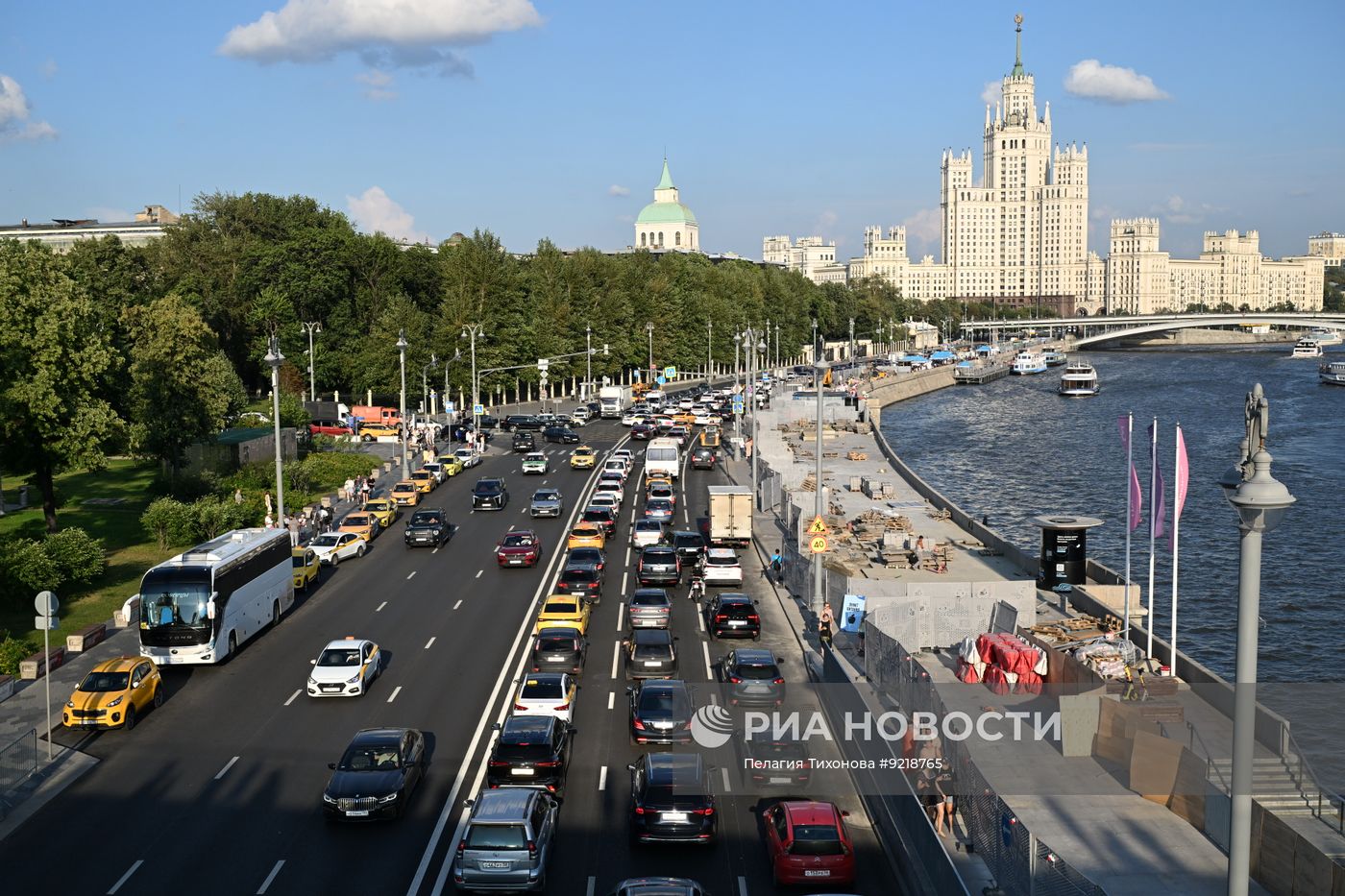 Пробки в Москве