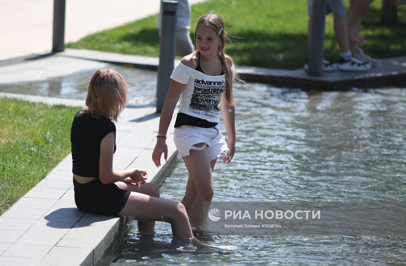 Жаркая погода в Краснодарском крае