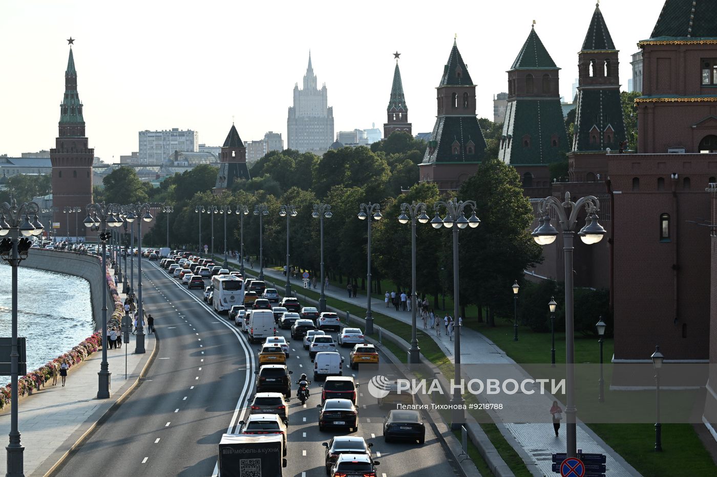 Пробки в Москве