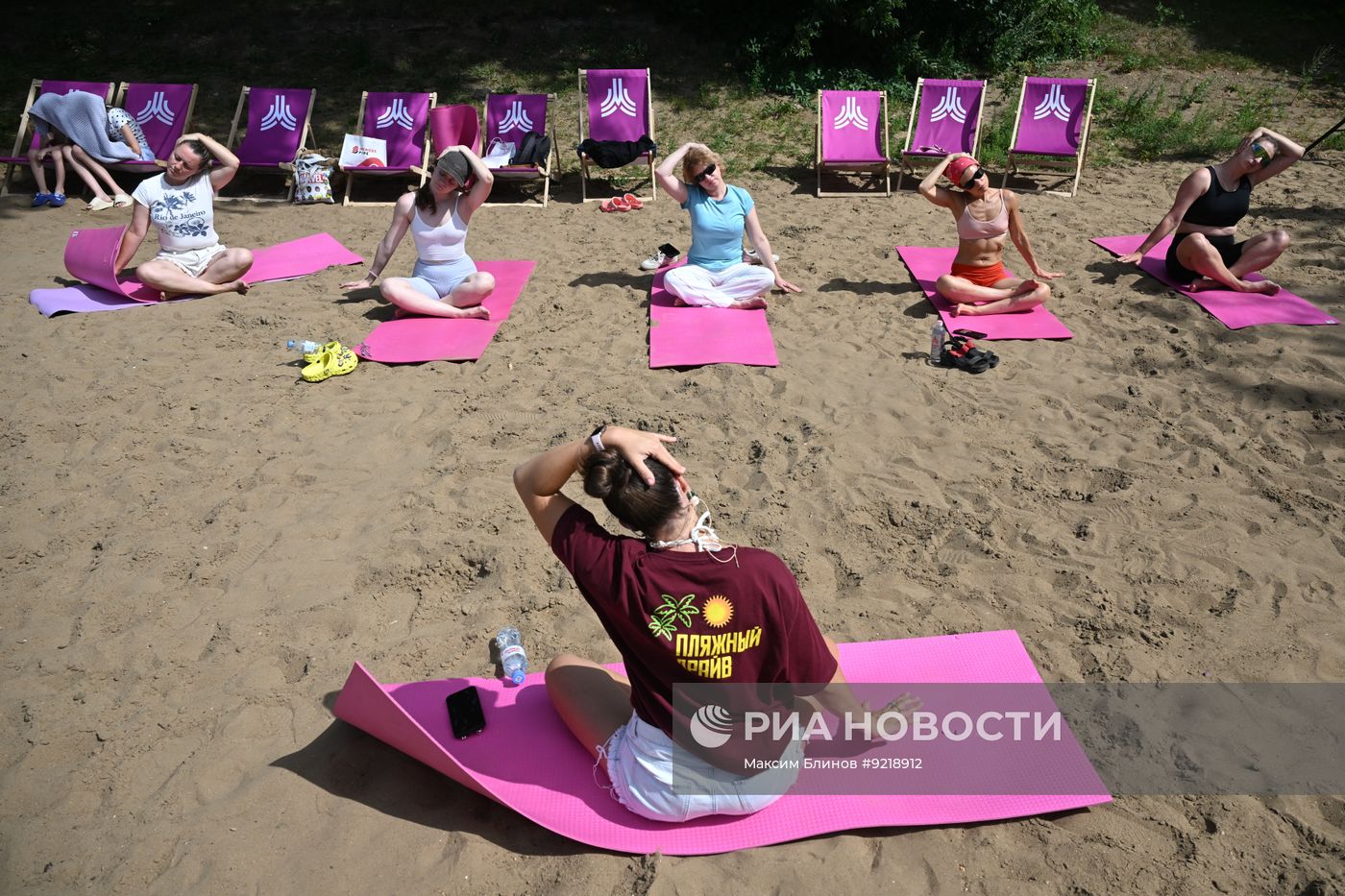 Фестиваль "День физкультурника" в Москве