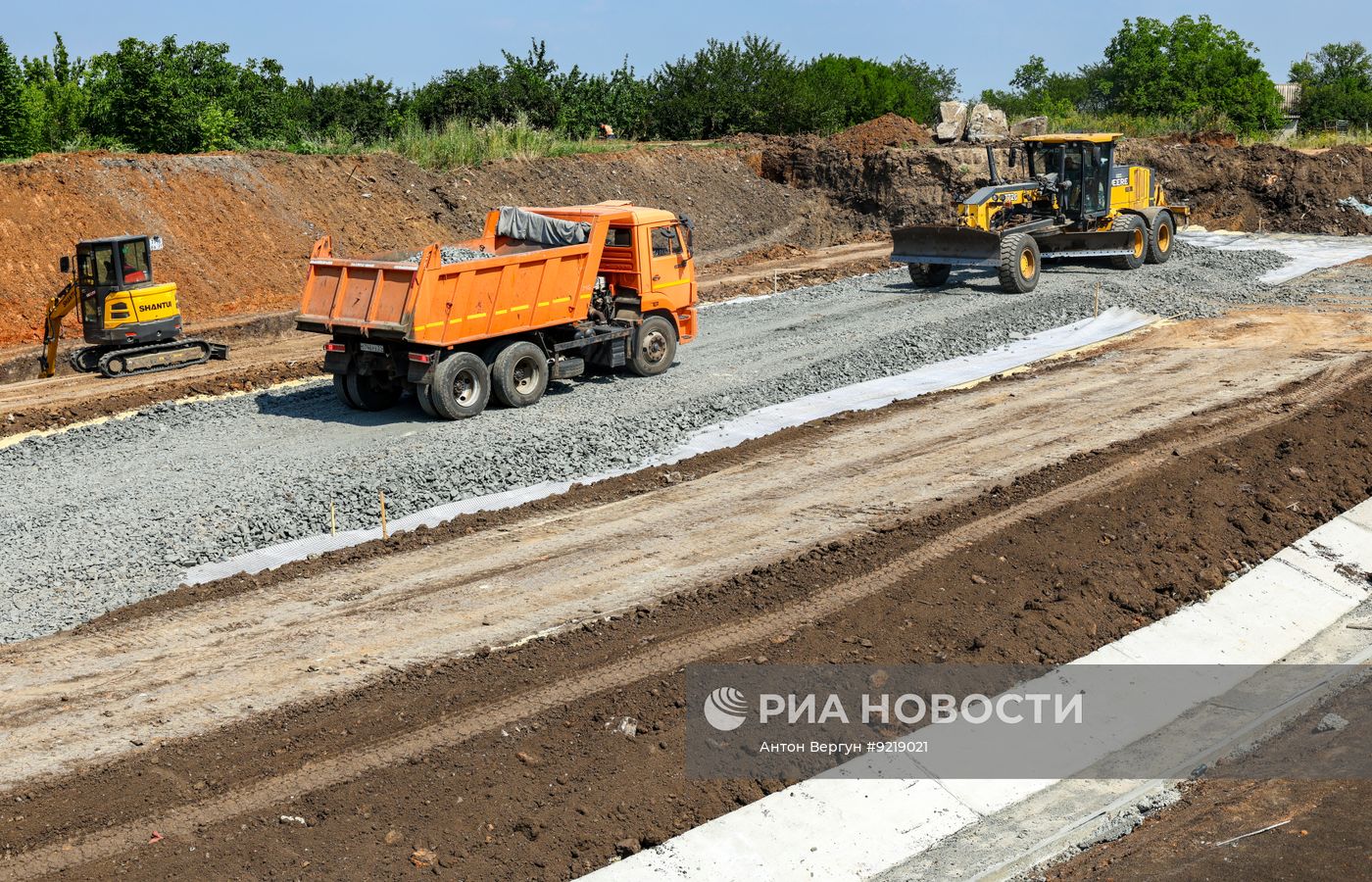 Дорожные работы в Белгородской области