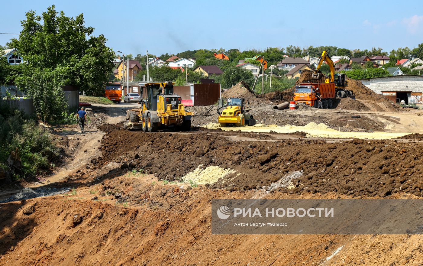 Дорожные работы в Белгородской области