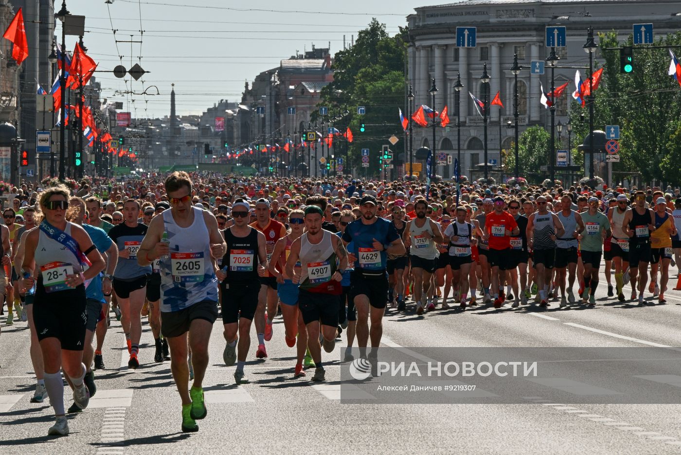 Полумарафон "Северная столица" в Санкт-Петербурге