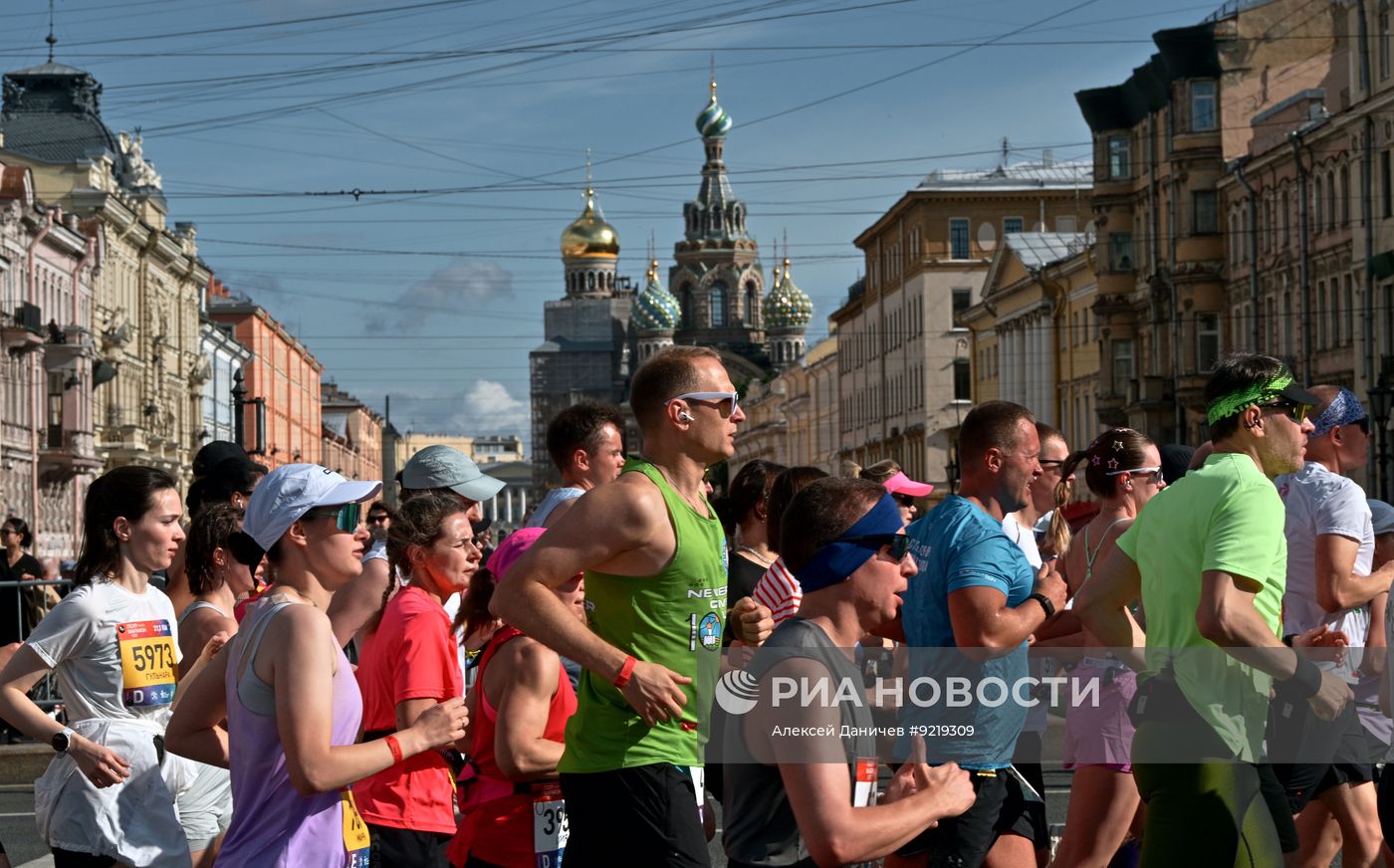 Полумарафон "Северная столица" в Санкт-Петербурге