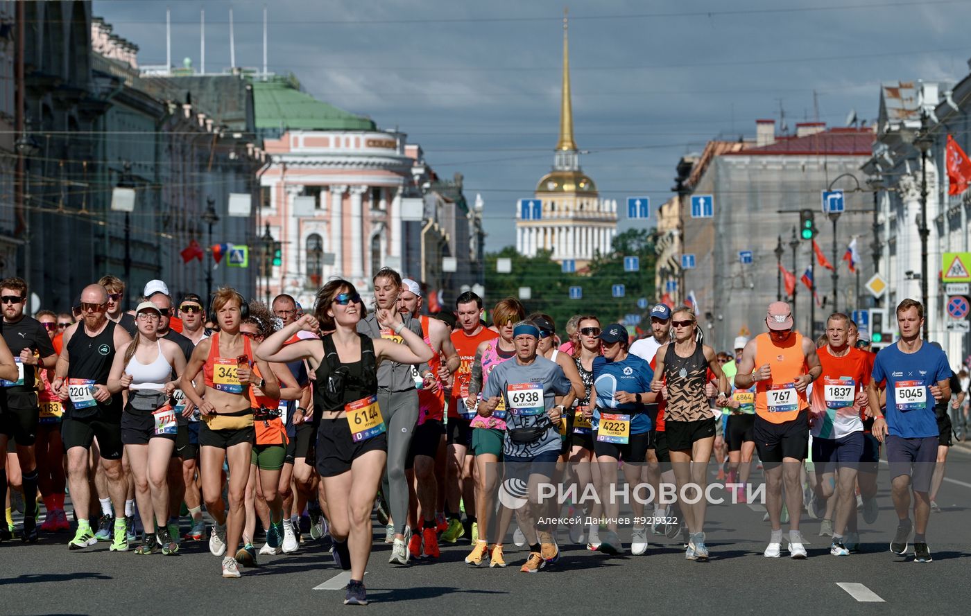 Полумарафон "Северная столица" в Санкт-Петербурге
