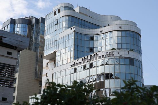 Последствия атаки БПЛА на Белгород