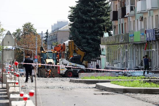 Последствия атаки БПЛА на Белгород