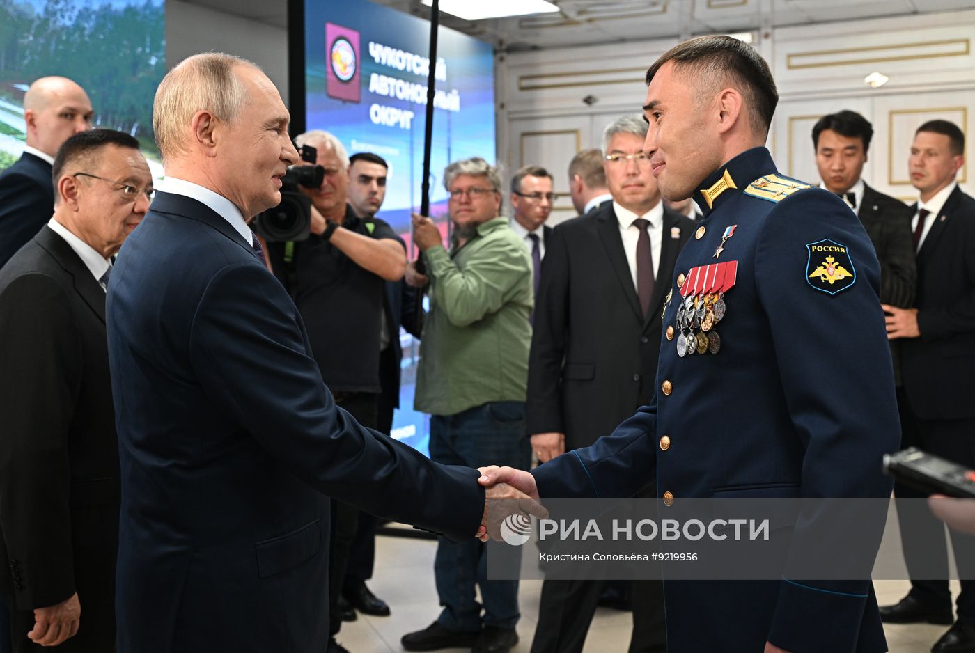 Рабочая поездка президента Владимира Путина в Бурятию