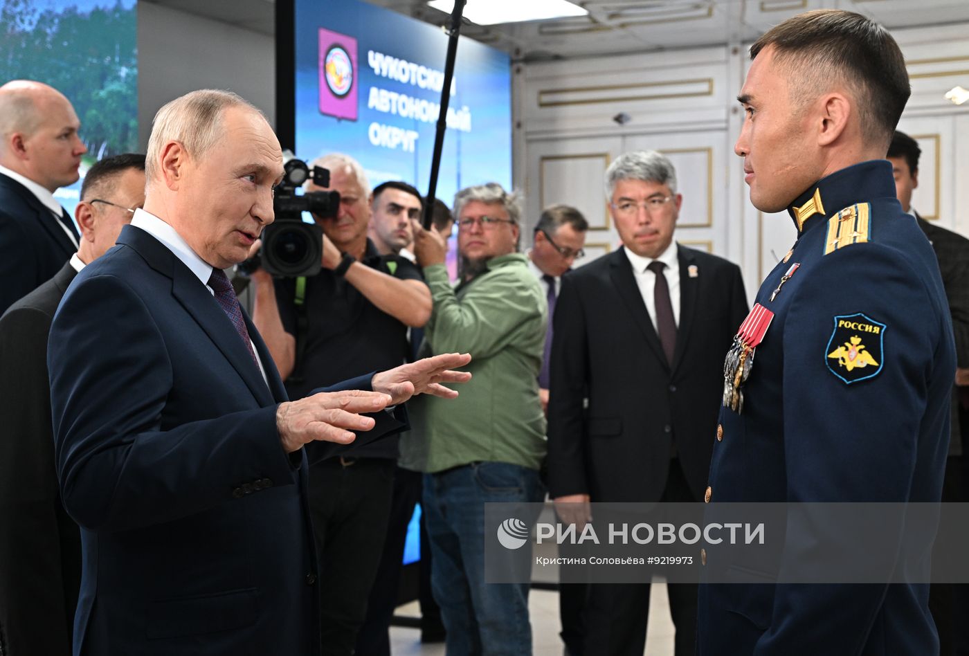 Рабочая поездка президента Владимира Путина в Бурятию