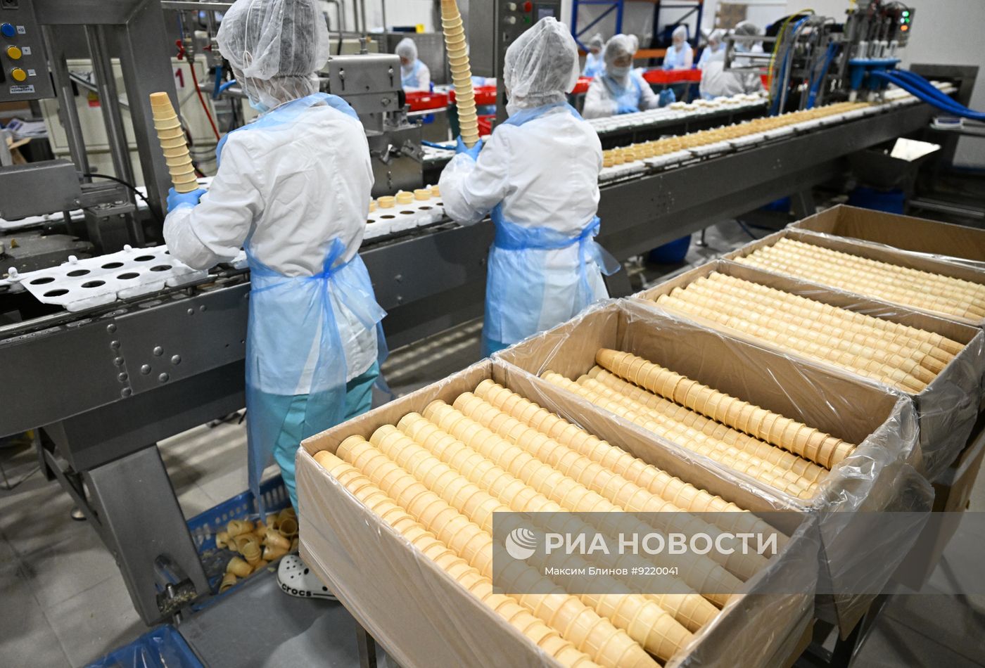 Производство мороженого в Московской области