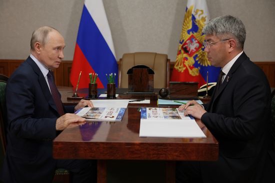 Рабочая поездка президента Владимира Путина в Бурятию