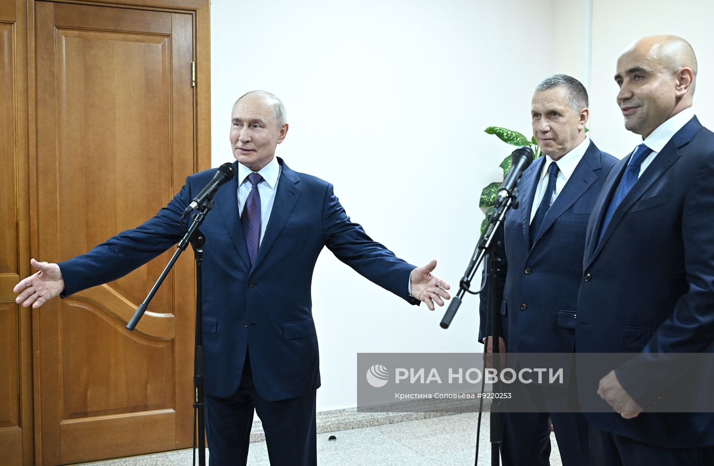 Рабочая поездка президента Владимира Путина в Бурятию