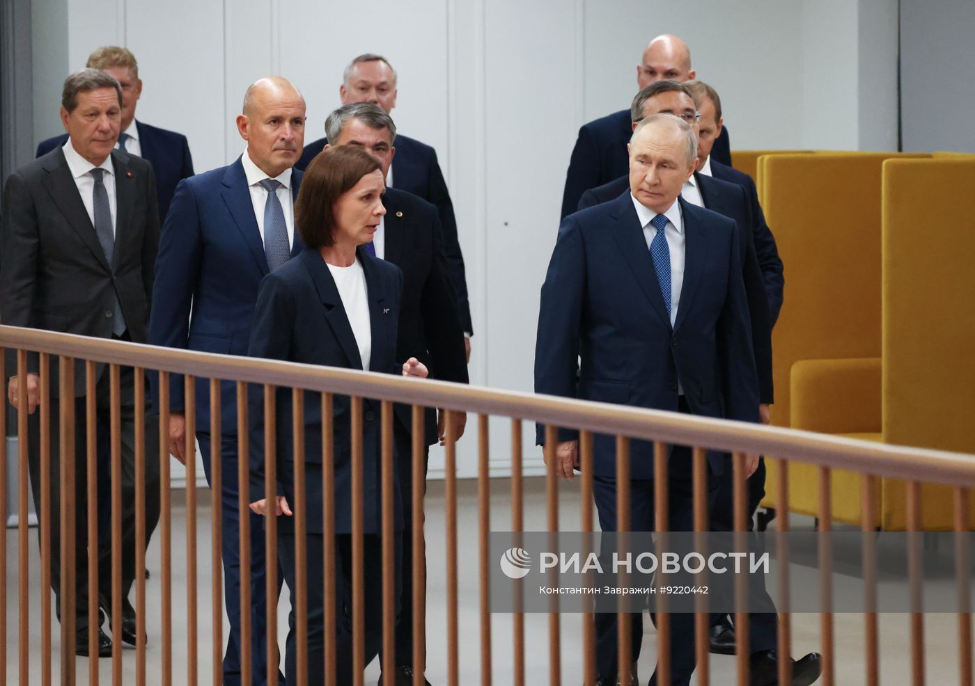 Рабочая поездка президента Владимира Путина в Сибирский федеральный округ