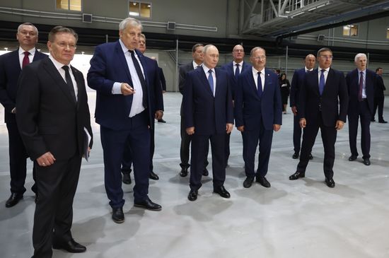 Рабочая поездка президента Владимира Путина в Сибирский федеральный округ