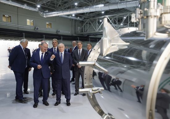 Рабочая поездка президента Владимира Путина в Сибирский федеральный округ