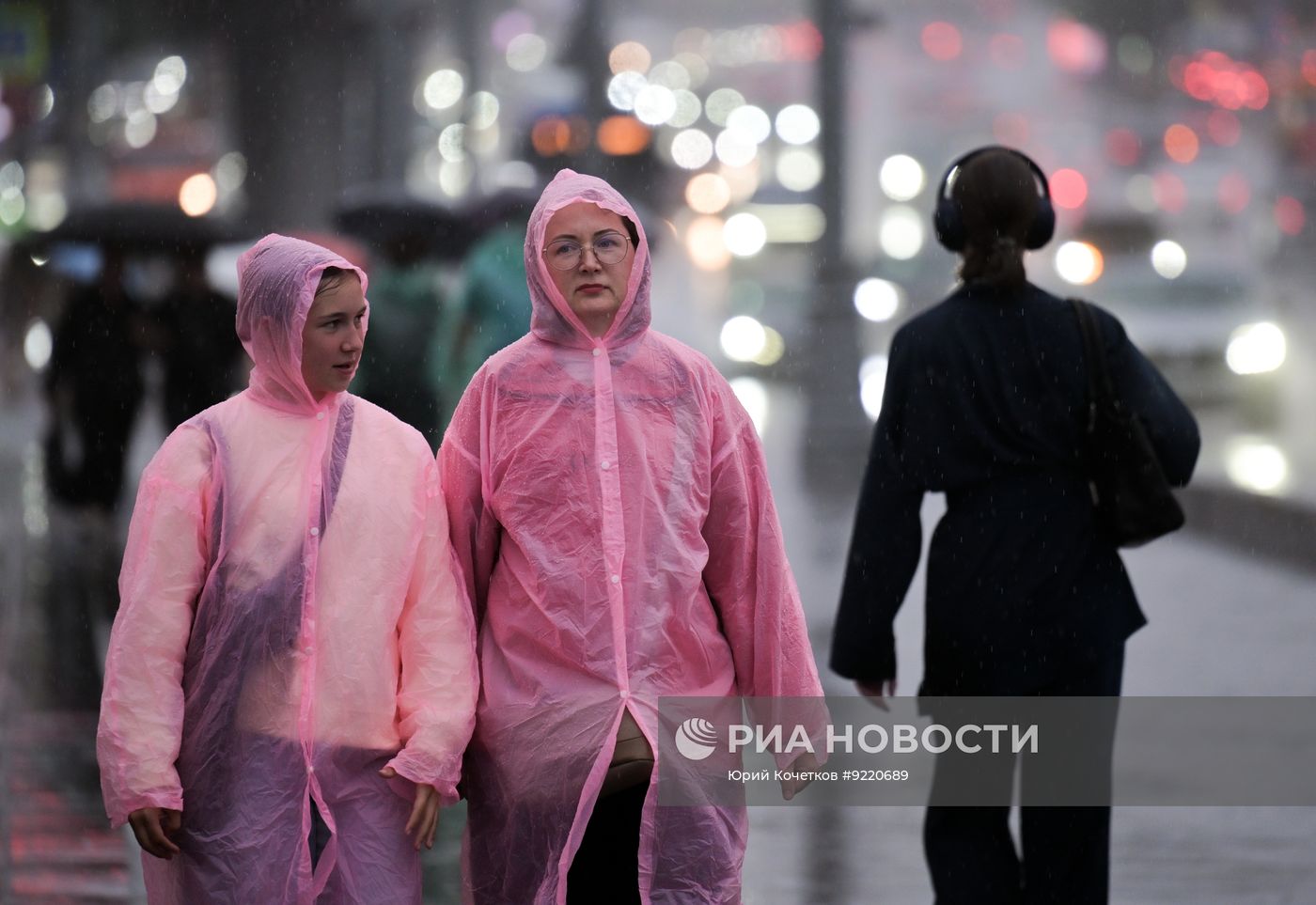 Дождь в Москве
