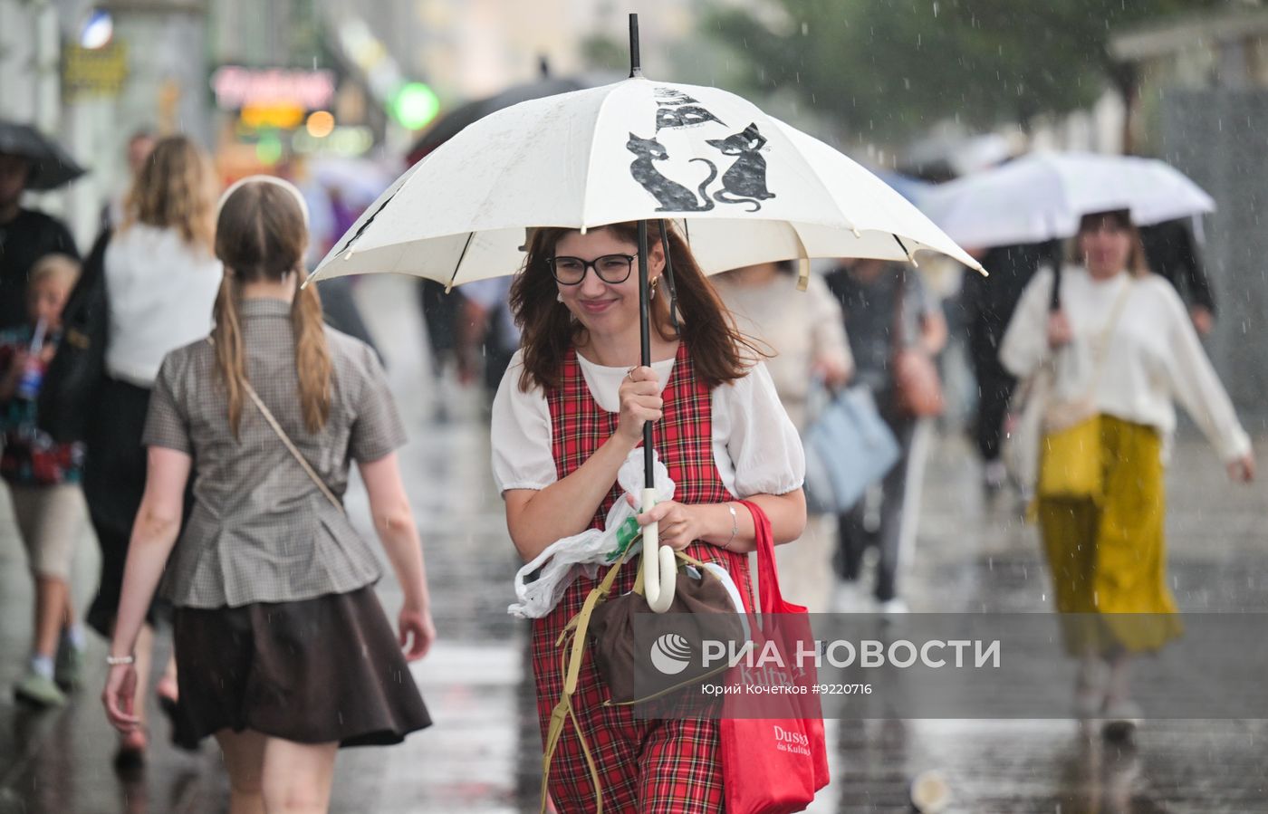 Дождь в Москве