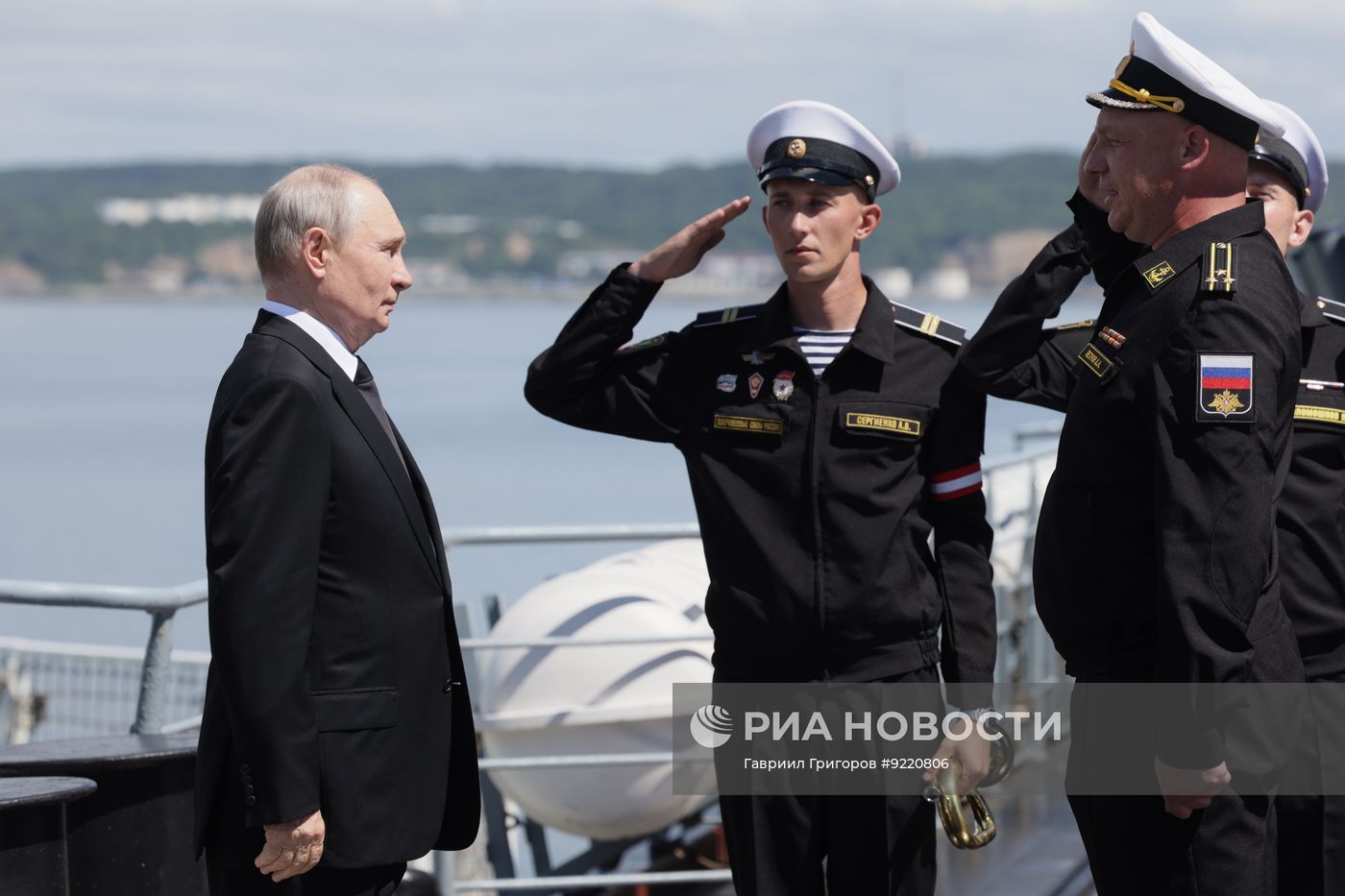 Рабочая поездка президента Владимира Путина на Сахалин