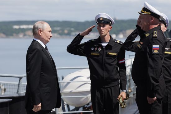 Рабочая поездка президента Владимира Путина на Сахалин