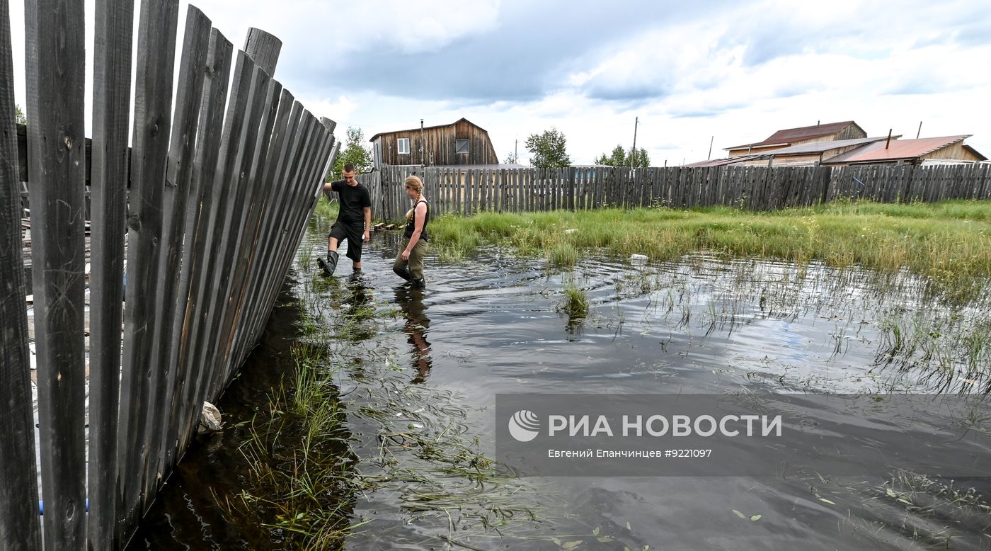 Подтопления в Чите